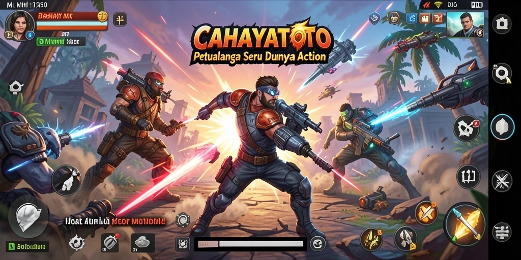 Screenshot gameplay CAHAYATOTO yang menampilkan adu kebolehan.