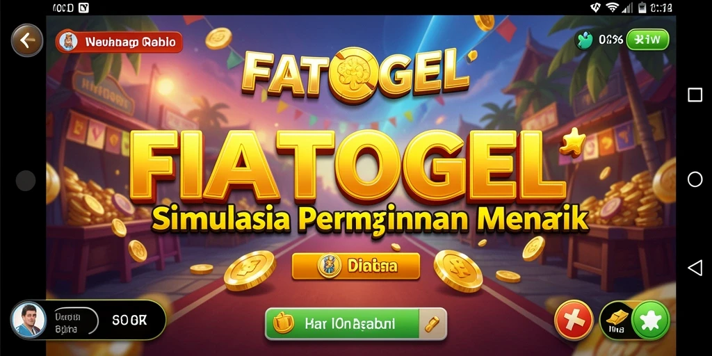 Tangkapan layar FIATOGEL menunjukkan gameplay yang menarik dalam simulasi.