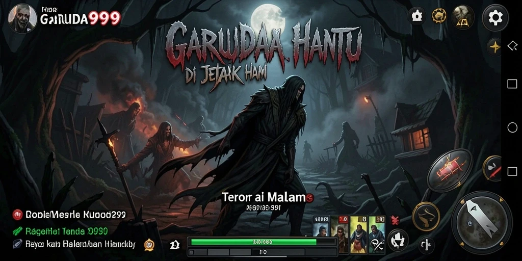 Gameplay menegangkan penuh hantu dan misteri.