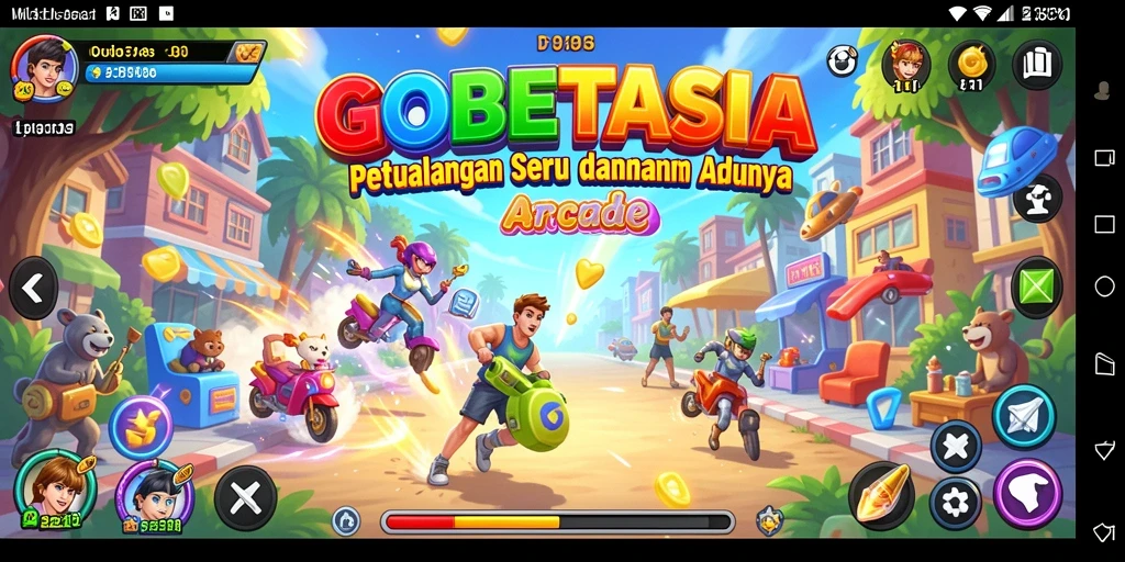 Tampilan menarik dari gameplay seru GOBETASIA.
