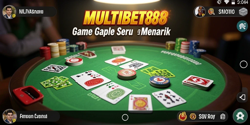 Screenshot gameplay Gaple yang menarik di MULTIBET88.