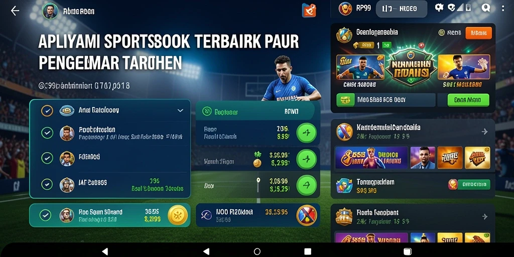 Screenshot RP99 menampilkan taruhan olahraga yang seru dan interaktif.