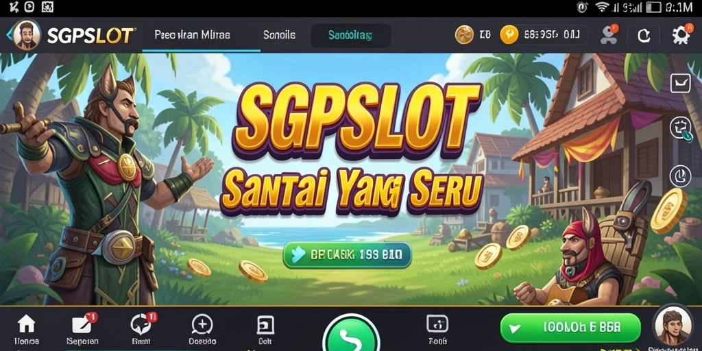Gameplay menarik dengan karakter lucu di SGPSLOT.